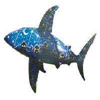 The Shark statue called TwinkleTwinkleLittleShark1